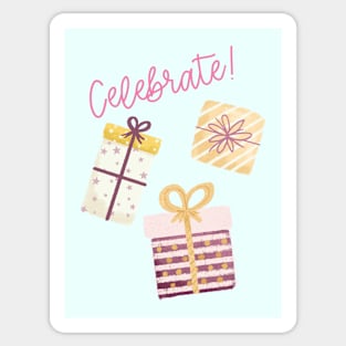 Gifts & Celebrations! Sticker